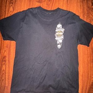 Harley Davidson with front skull print